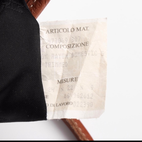 Moschino Brands Small Tote and Wristlet
Clutch in Patent Leather and Canvas - Picture 8 of 8